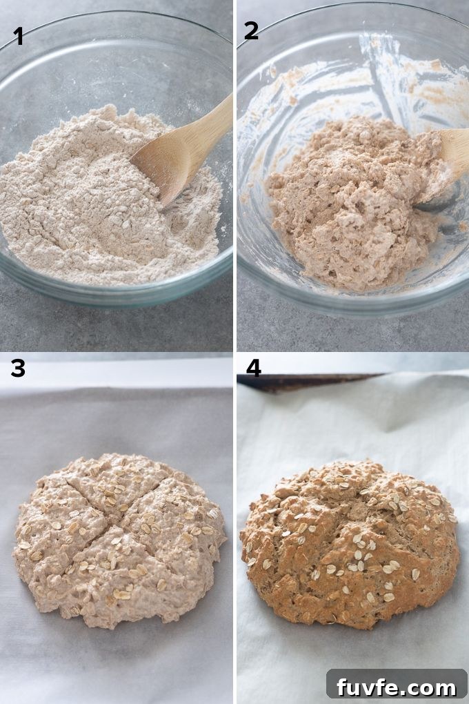 How to make brown soda bread