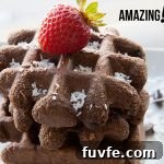 Paleo Chocolate Chip Waffles