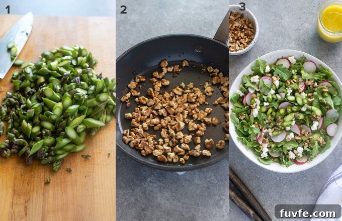 How to make cold asparagus salad