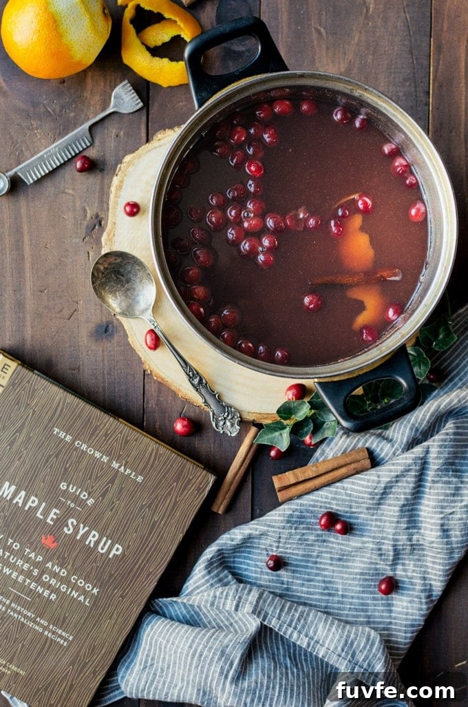 There is no way anyone will say no to a hot mug of mulled apple cider