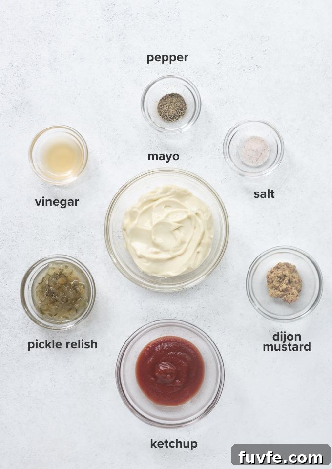 Creamy Tangy Burger Sauce Recipe for Juicy Burgers 4 Hamburger sauce recipe ingredients