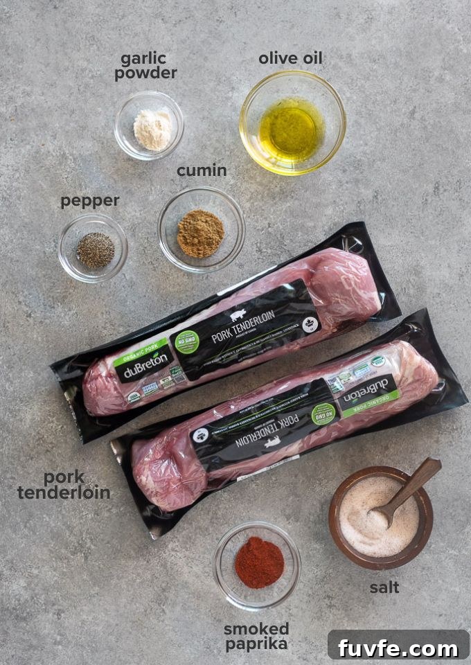 grilled pork tenderloin recipe ingredients