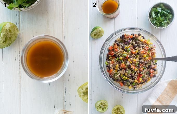 How to make brown rice salad recipe