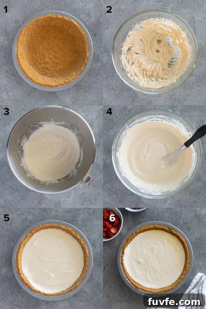 How to make easy no bake cheesecake