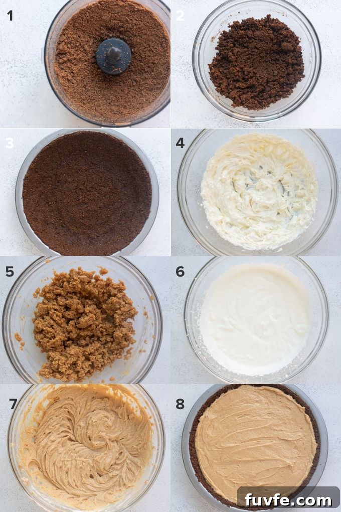 How to make no bake peanut butter pie