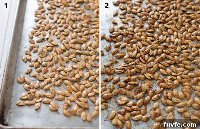 How to roast pumpkin seeds