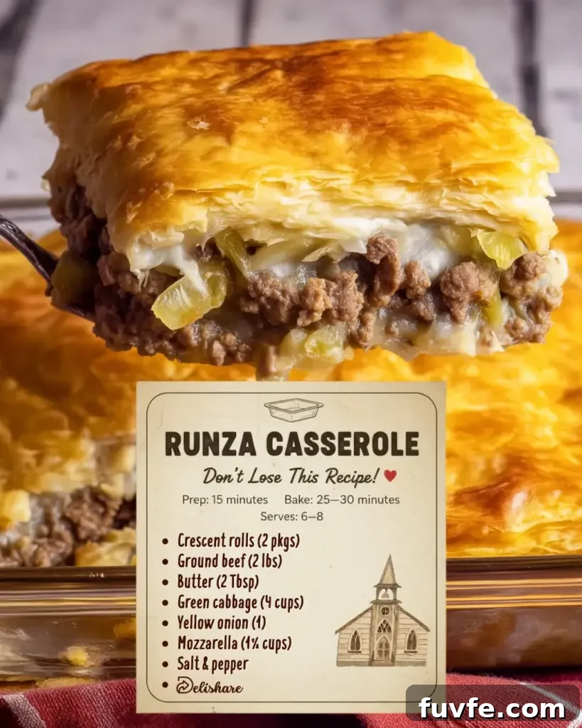 Runza Casserole: Beef, Cabbage & Crescent Roll Bake Recipe 3 img 5739 2