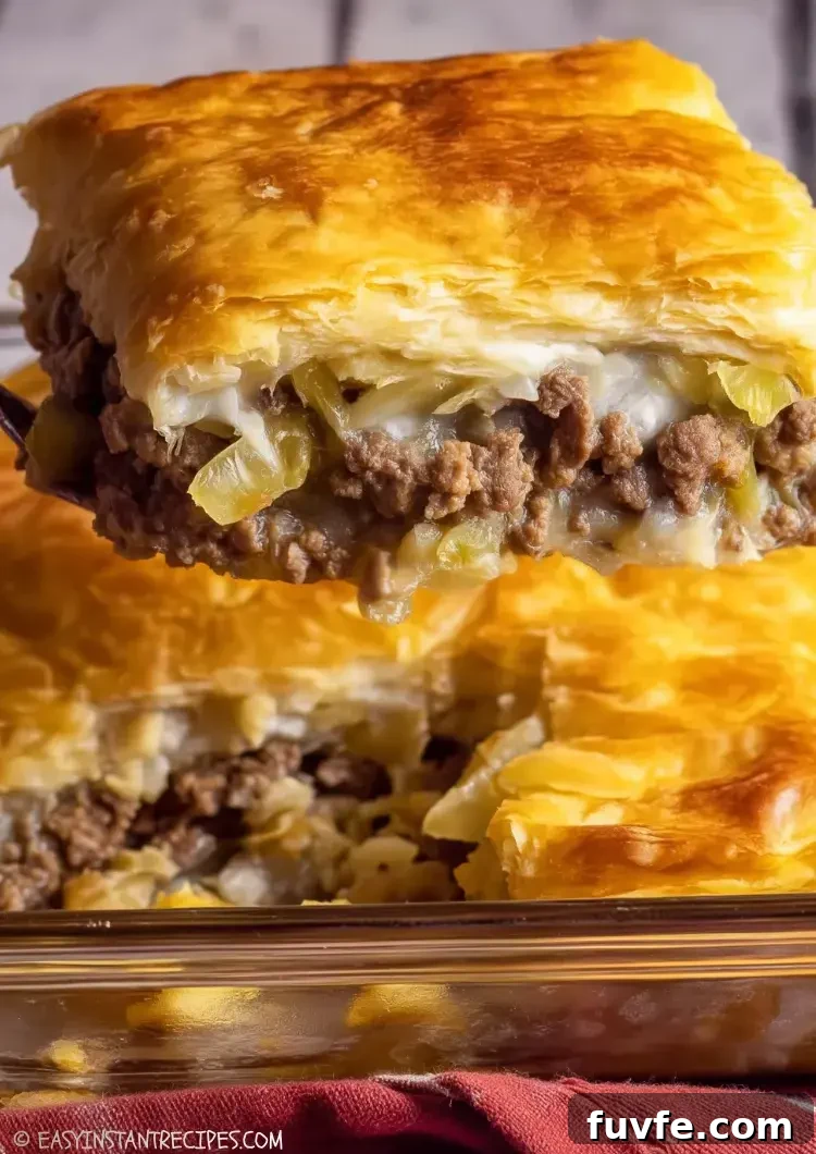 Runza Casserole: Beef, Cabbage & Crescent Roll Bake Recipe 4 Ultimate Runza Casserole: A Family Favorite Recipe!