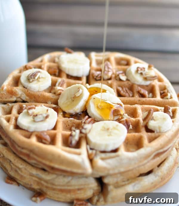 Whole Wheat Waffles Recipe: Fluffy, Nutritious Breakfast Idea 4 Healthy Whole Wheat Waffles