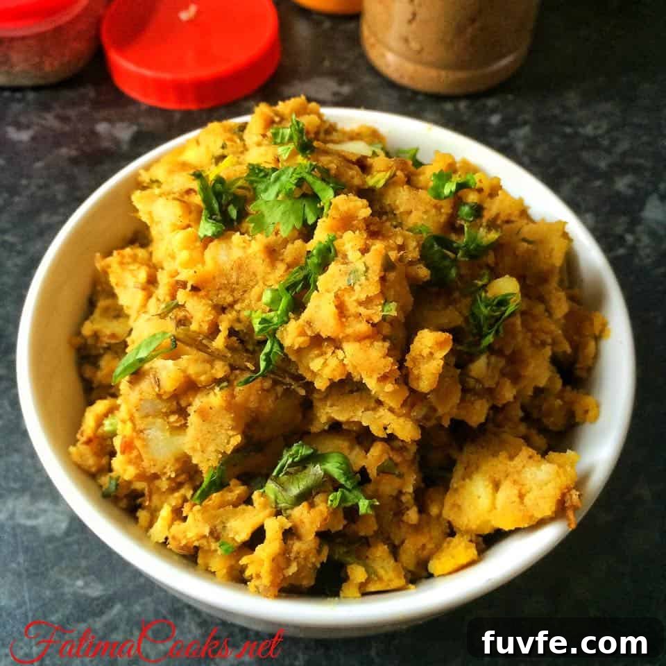 Hot Cumin Spiced Potato Filling from Samosas - Recipe by FatimaCooks.net
