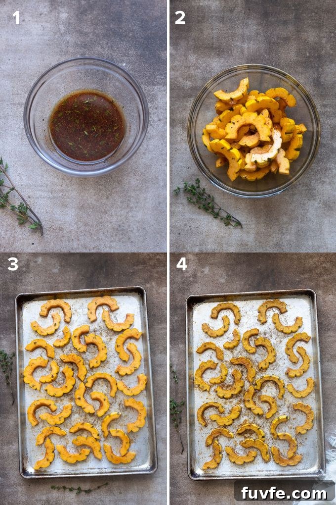 Roasted Delicata Squash with Maple Glaze 5 How to roast delicata squash.