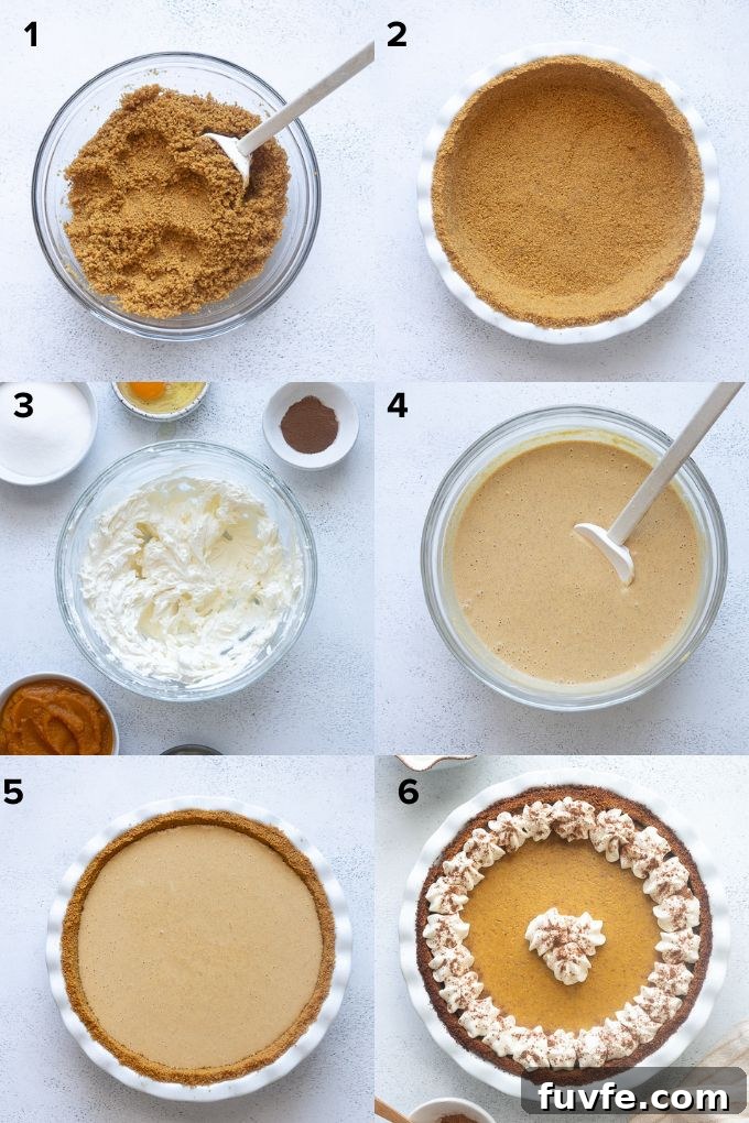Creamy Pumpkin Cheesecake Pie Recipe 5 How to make pumpkin pie cheesecake.