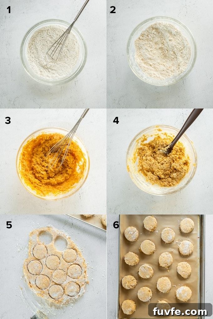 Flaky Southern Sweet Potato Biscuits Recipe 5 How to make sweet potato biscuits collage