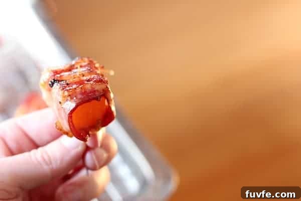 Bacon-Wrapped Butternut Squash Bites: Crispy Savory Appetizers 3 bacon wrapped butternut bite