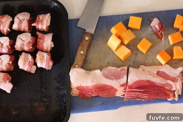 Bacon-Wrapped Butternut Squash Bites: Crispy Savory Appetizers 4 how to make bacon-wrapped butternut bites