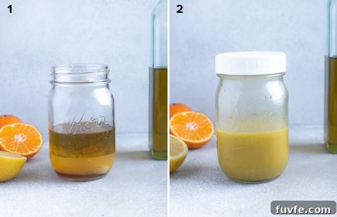 Zesty Citrus Vinaigrette Recipe for Salads and Marinades 5 How to make orange salad dressing.