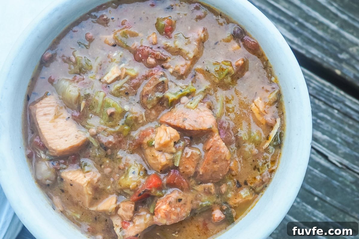 Bowl of gumbo