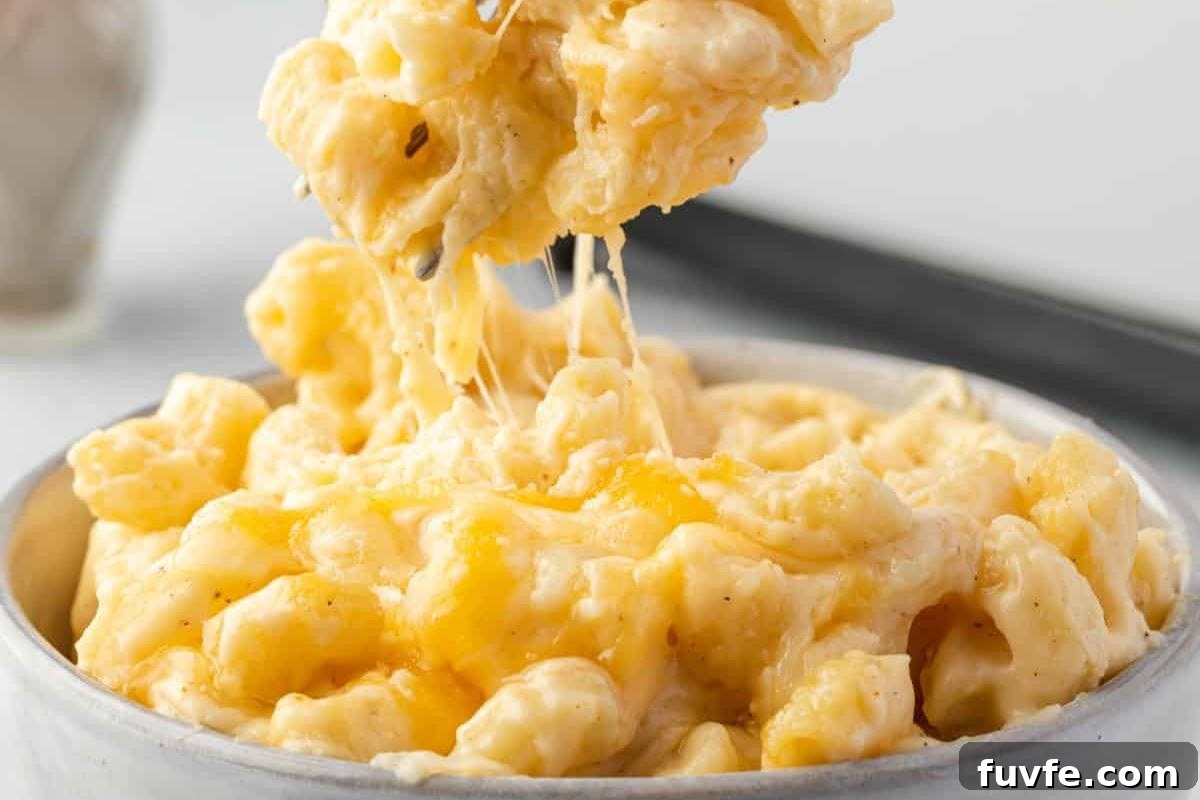 Creamy macaroni and cheese