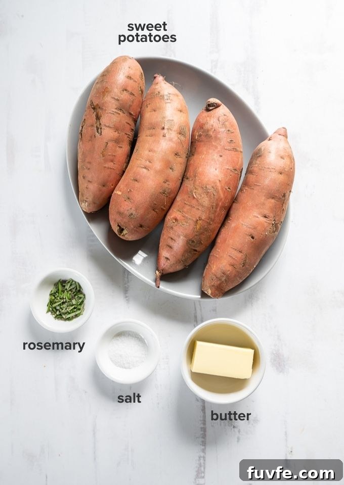 Hasselback sweet potato recipe ingredients