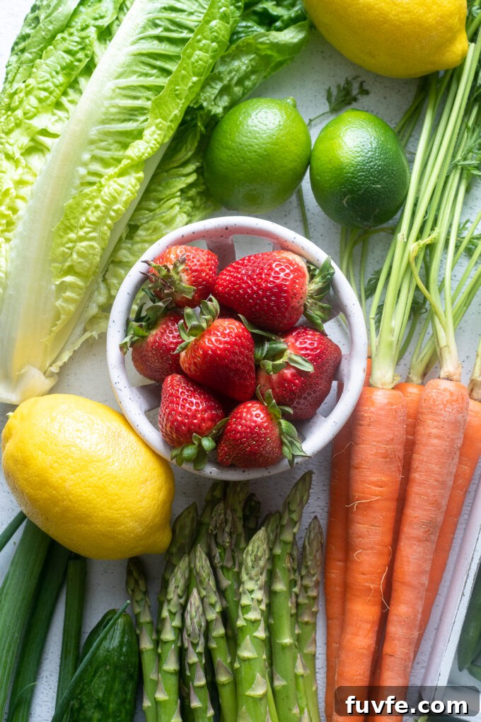 What's in season in May including strawberries, lemons, lettuce and asparagus.
