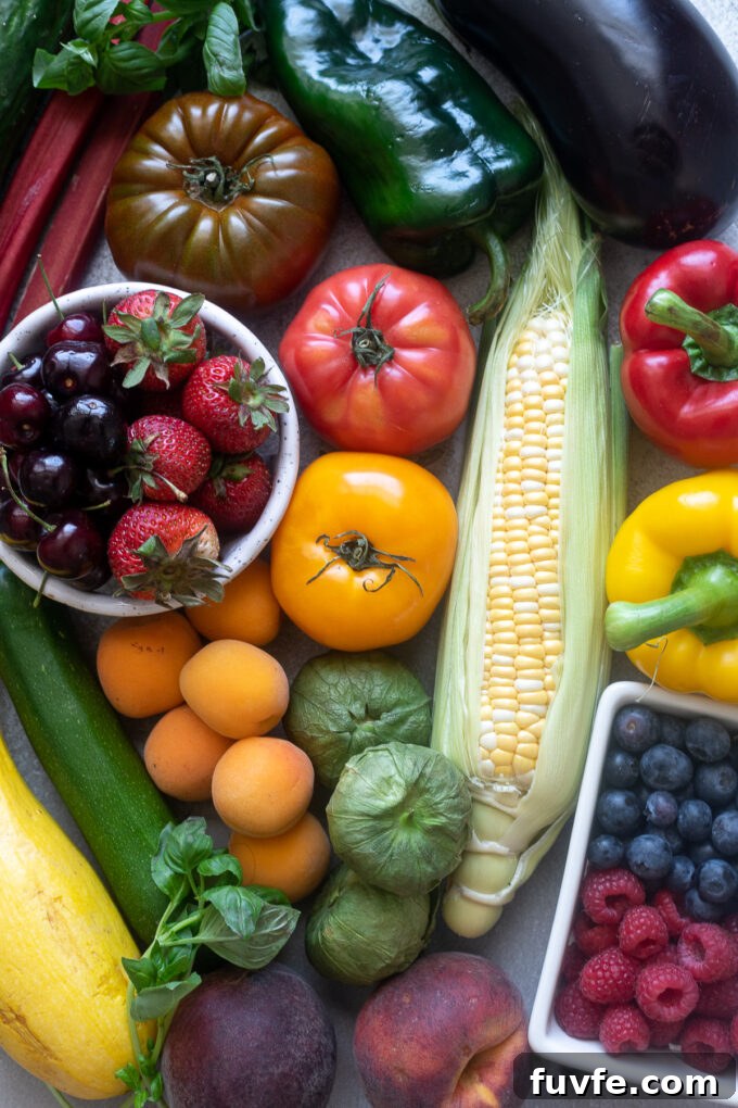 July Produce Guide: What's in Season 2 July seasonal produce including tomatoes, corn, zucchini and more.