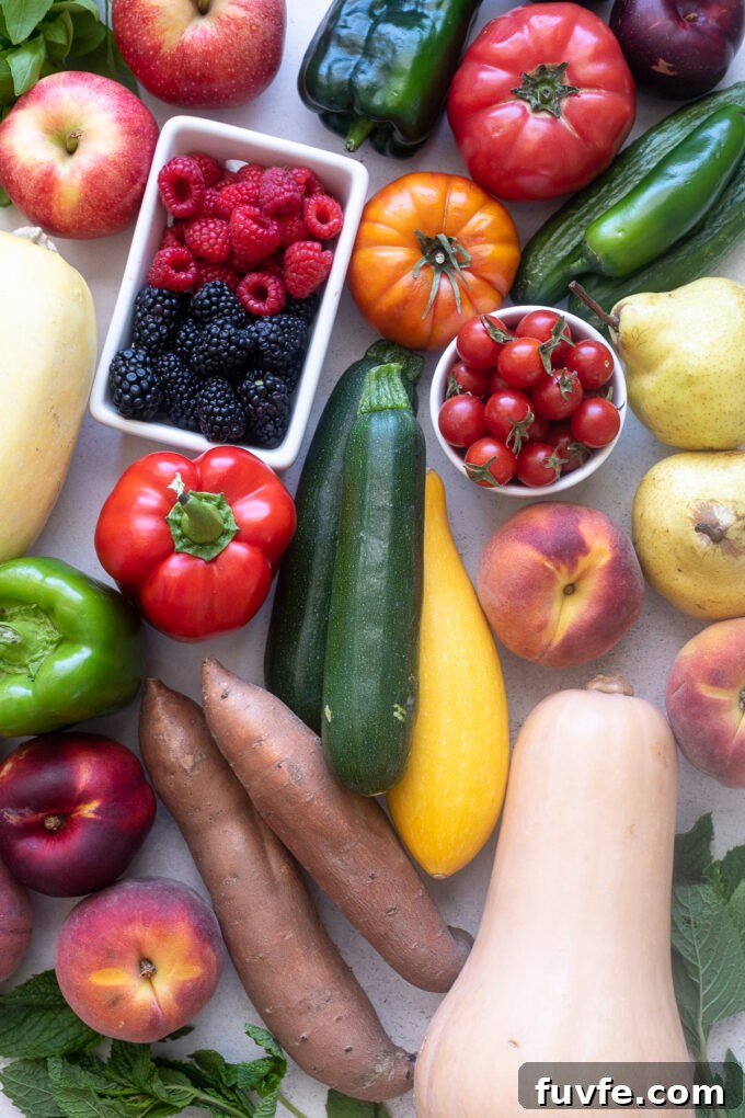 September Seasonal Produce: What to Buy Now 2 September seasonal produce including zucchini, sweet potatoes, and more.