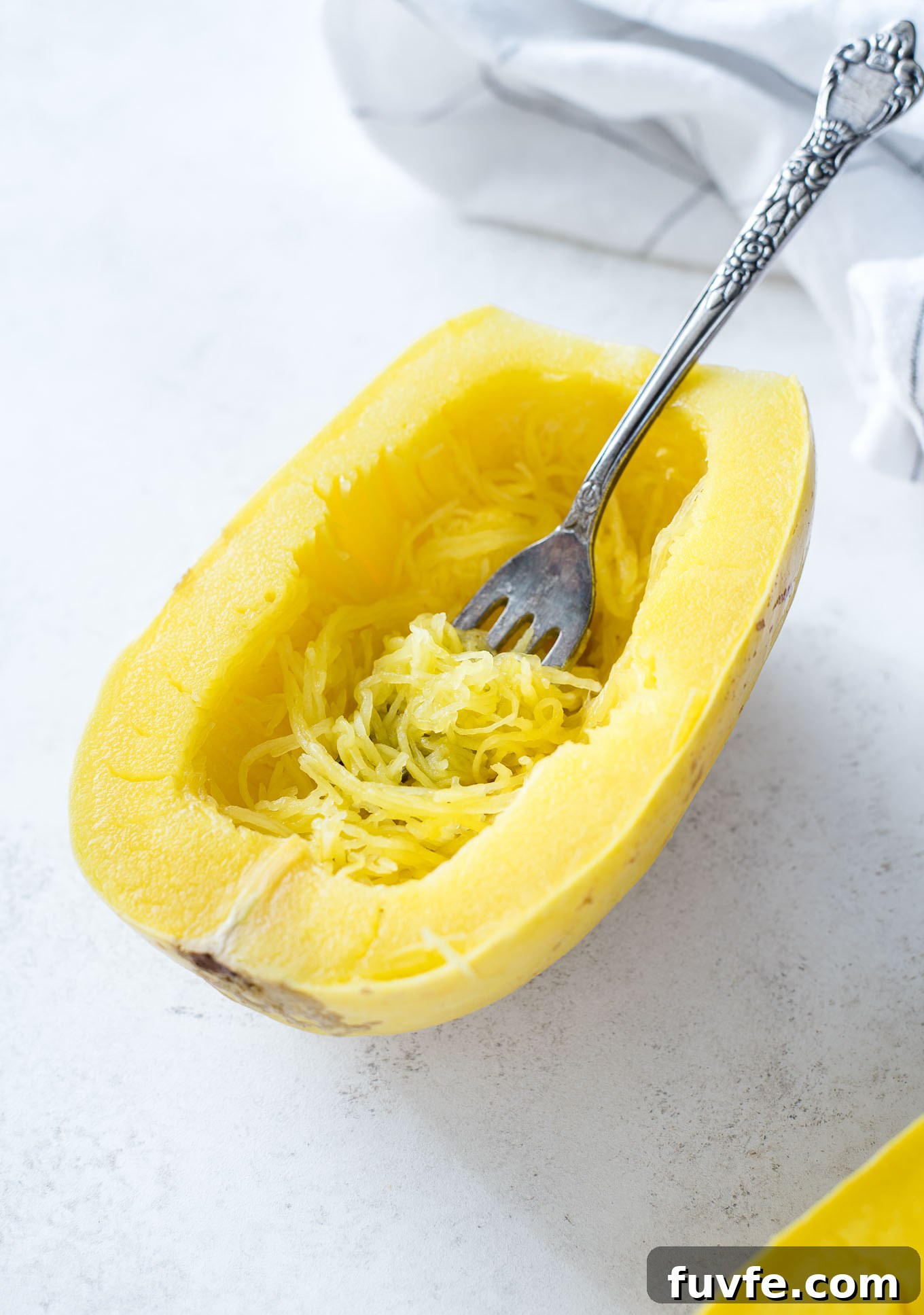 December Produce Guide: What's in Season Now 15 Fork shredding spaghetti squash