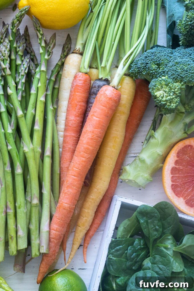 How to Pick and Store Produce to Keep It Fresh Longer 5 Rainbow carrots for how to choose and store root vegetables.