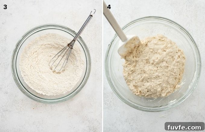 Brown-Butter Maple Beer Bread Recipe 6 Beer bread batter collage