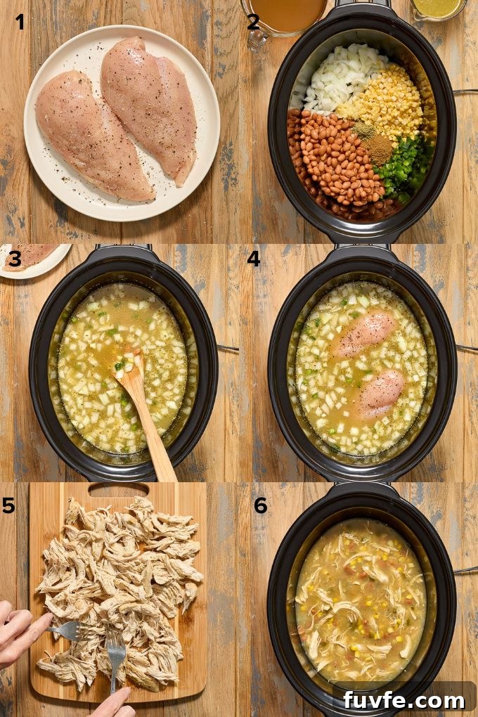 How to make green chicken enchilada soup.