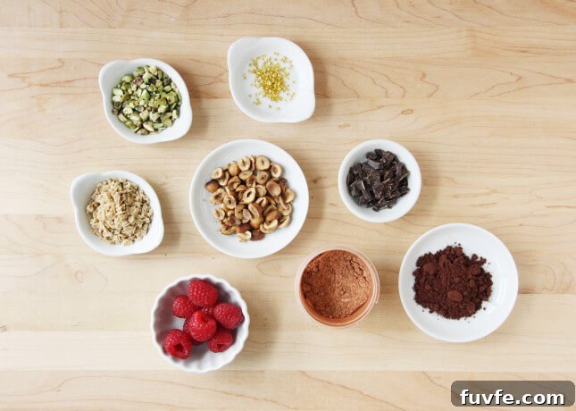 Toppings for éclairs or choux (pastry puffs) // FoodNouveau.com
