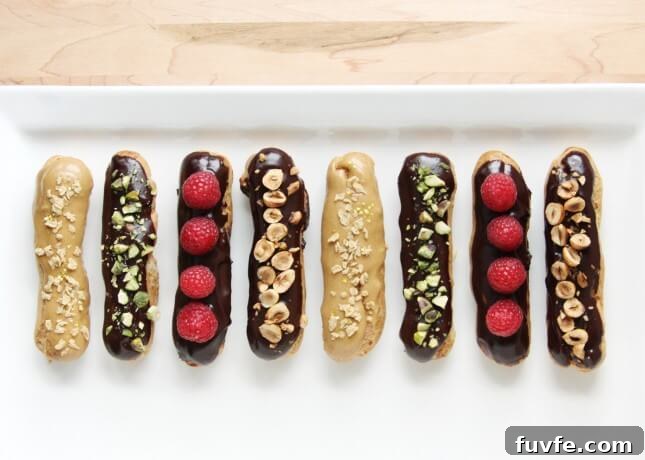 How to Make Chocolate Éclairs // FoodNouveau.com