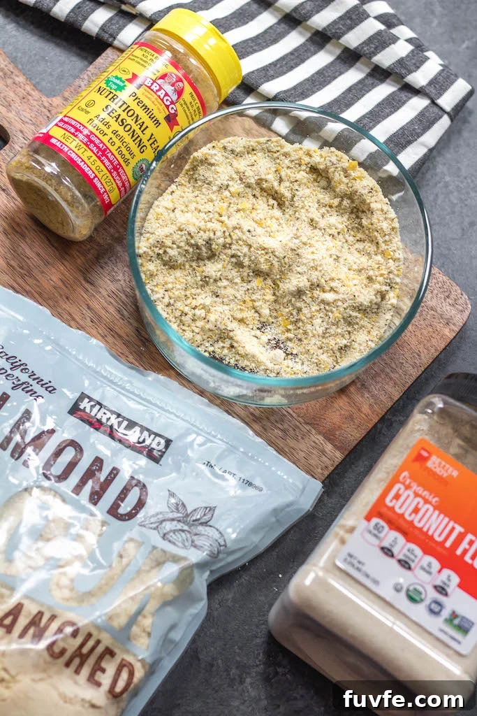 Chicken 'Parm' Breading Ingredients Chicken parm breading ingredients