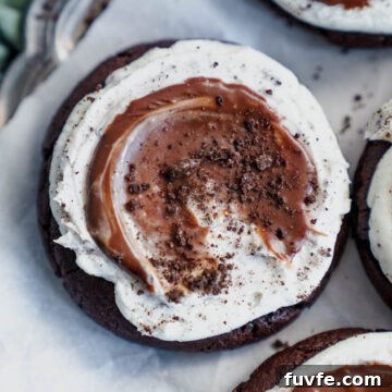 Frosted Grasshopper Cookies: Mint Chocolate Cookie Recipe 12 img 7510 11