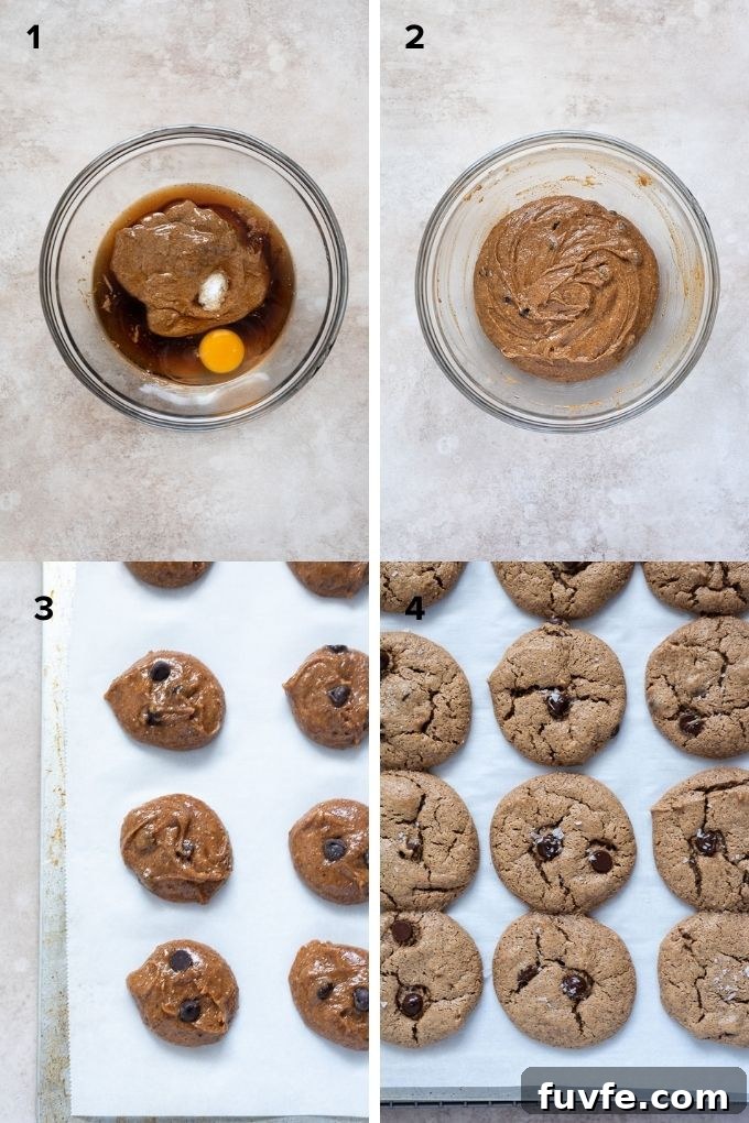 How to make almond butter cookies