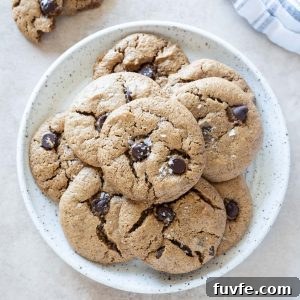 Plate full of almond butter cookies
