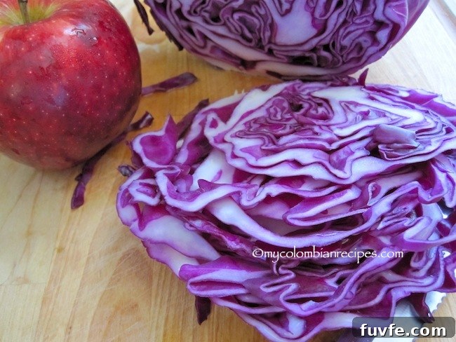 Apple-Red Cabbage