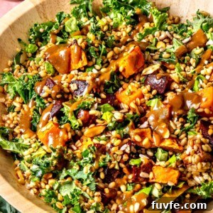 Warm Winter Harvest Salad with Roasted Shallot Vinaigrette 13 Warm Winter Salad with Roasted Shallot Dressing - Olivia Adriance