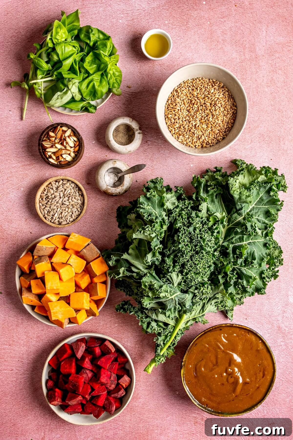 Warm Winter Harvest Salad with Roasted Shallot Vinaigrette 6 Ingredients for Warm Winter Salad with Roasted Shallot Dressing - Olivia Adriance