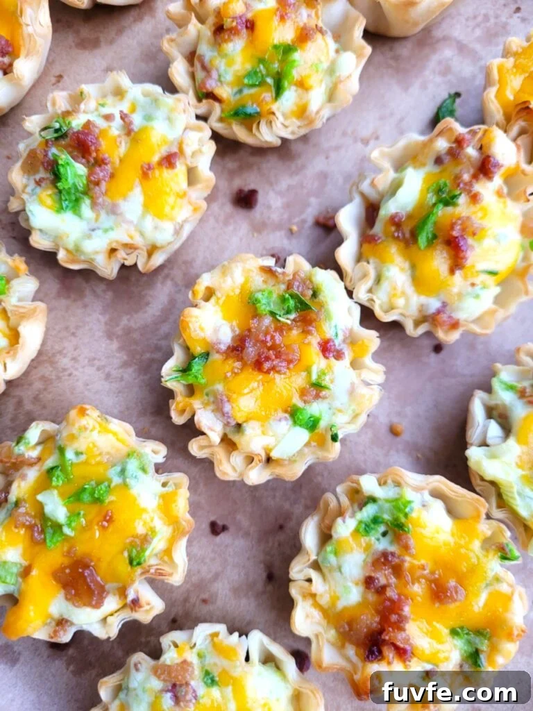 Crispy Jalapeño Popper Phyllo Bites: Creamy, Spicy Appetizer 3 tray of cheesy jalapeno popper bites