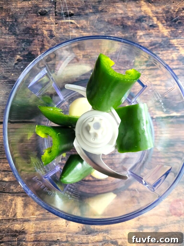 Crispy Jalapeño Popper Phyllo Bites: Creamy, Spicy Appetizer 9 mini food processor stuffed with garlic and jalapeno