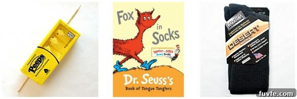 Fox in Socks book and gifts