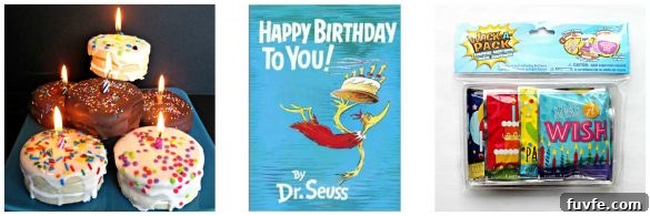 Happy Birthday to You book and gifts