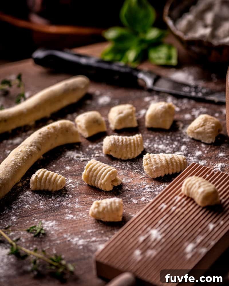 Homemade Potato and Herb Gnocchi Recipe for Perfect Texture 5 Gnocchi with Herbs