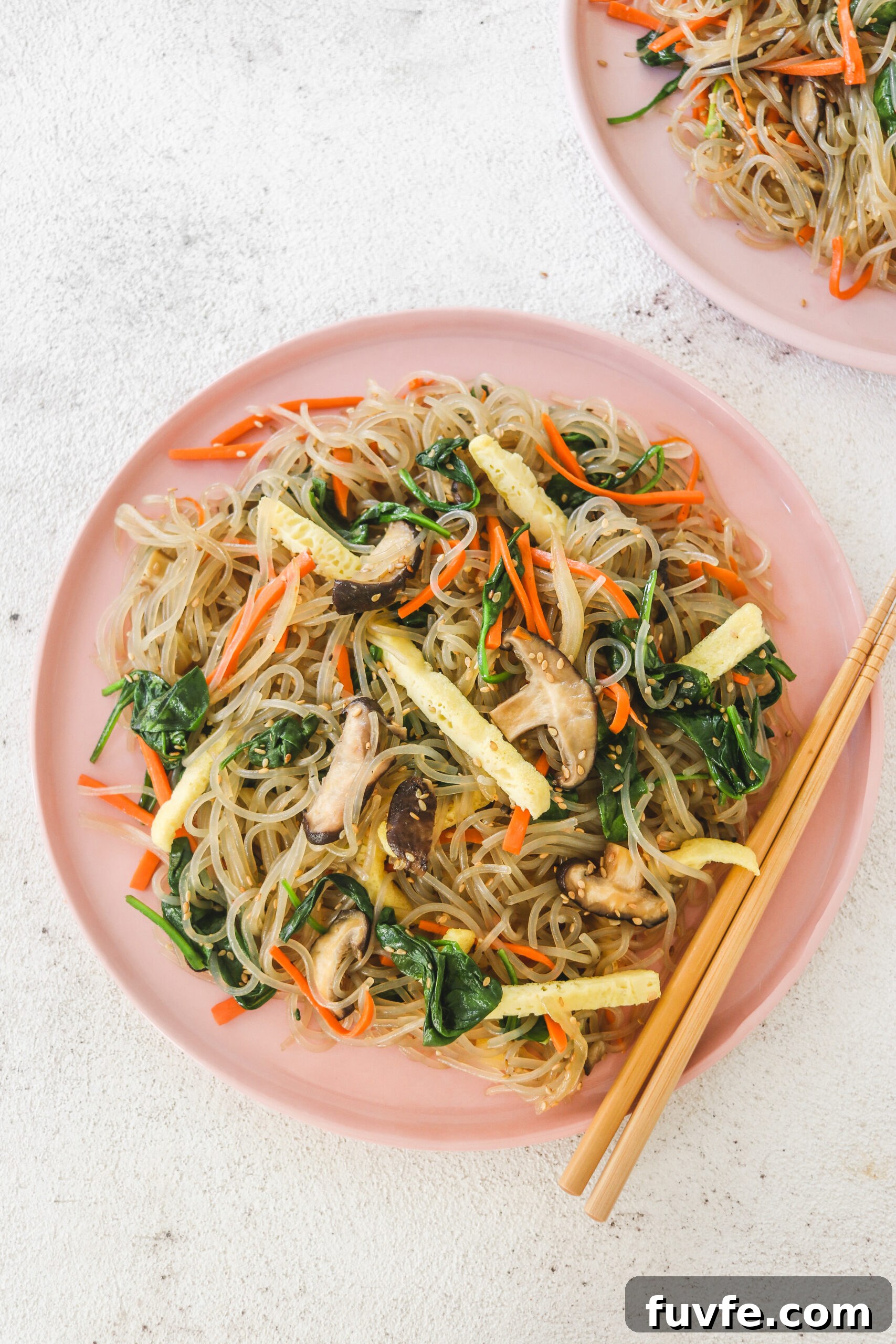 Vegan Japchae Veggiekins Blog