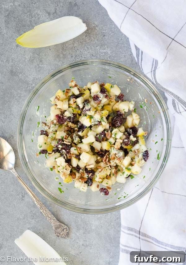 Endive Salad Bites filling