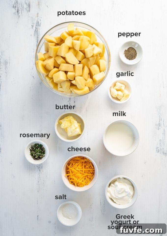 Twice baked mashed potato recipe ingredients