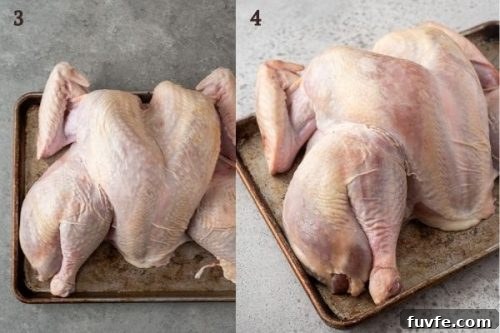How to dry brine a turkey collage