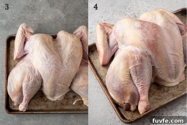 How to dry brine a turkey collage