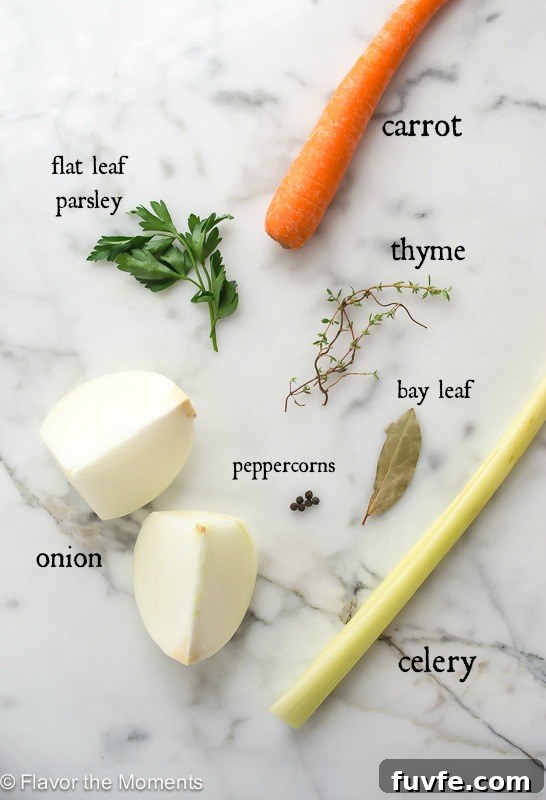 turkey stock ingredients